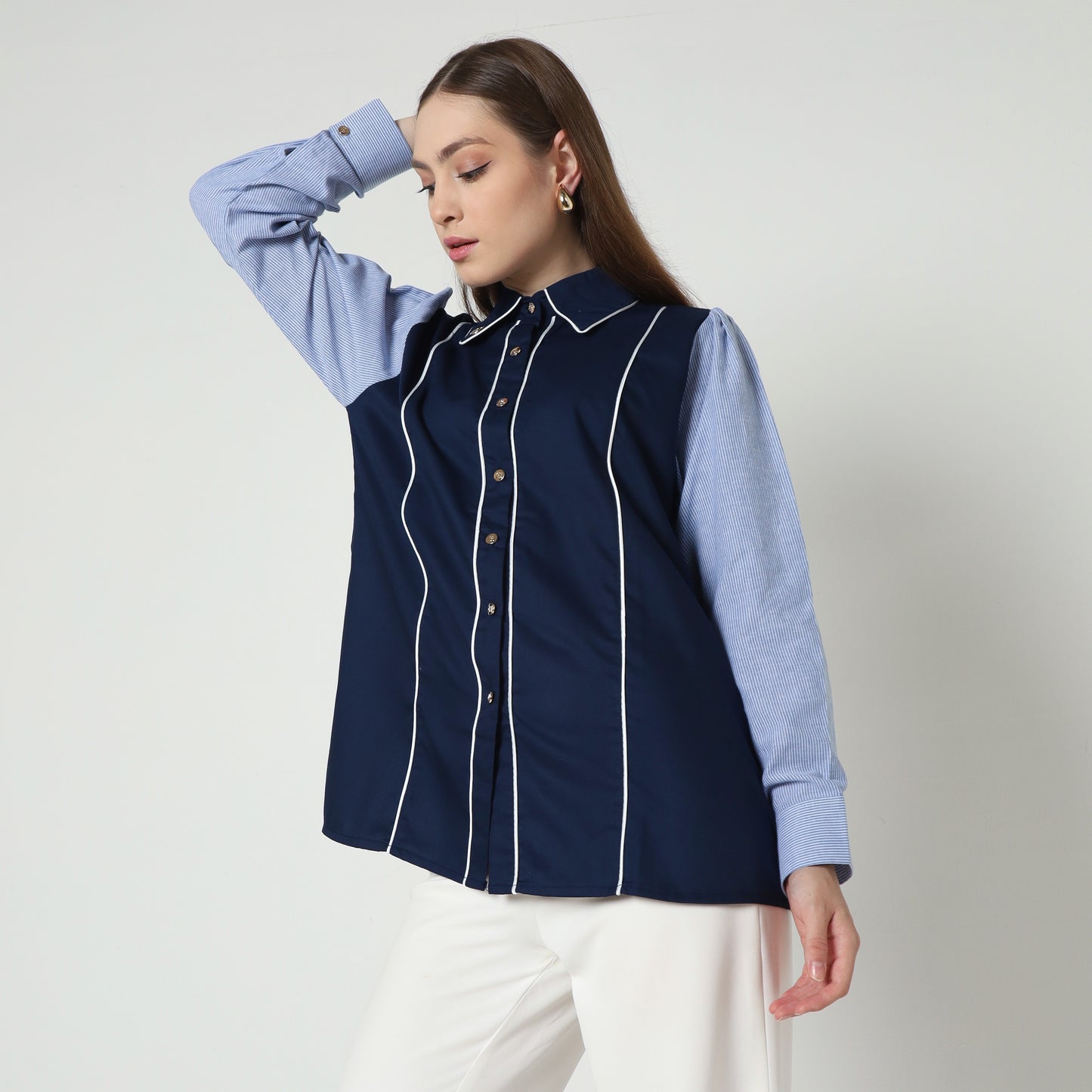 Chanté - Naomi Shirt in Navy