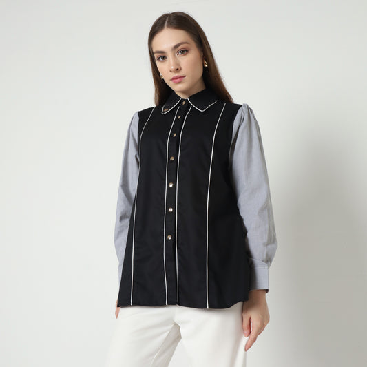Chanté - Naomi Shirt in Black