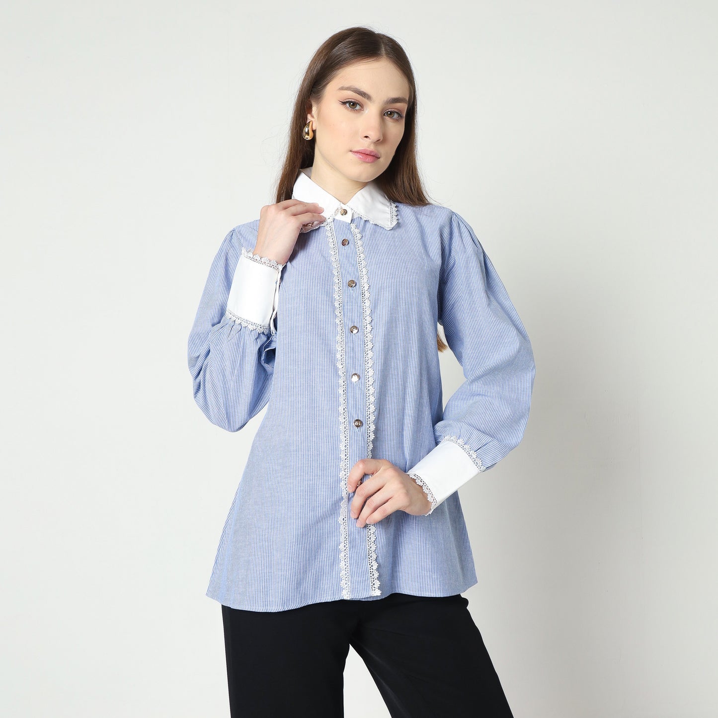 Chanté - Naila Shirt in Blue