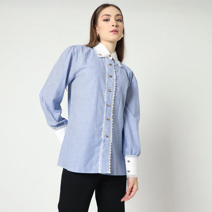 Chanté - Naila Shirt in Blue