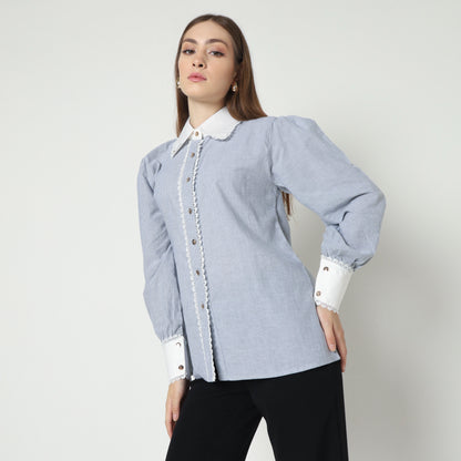 Chanté - Naila Shirt in Grey
