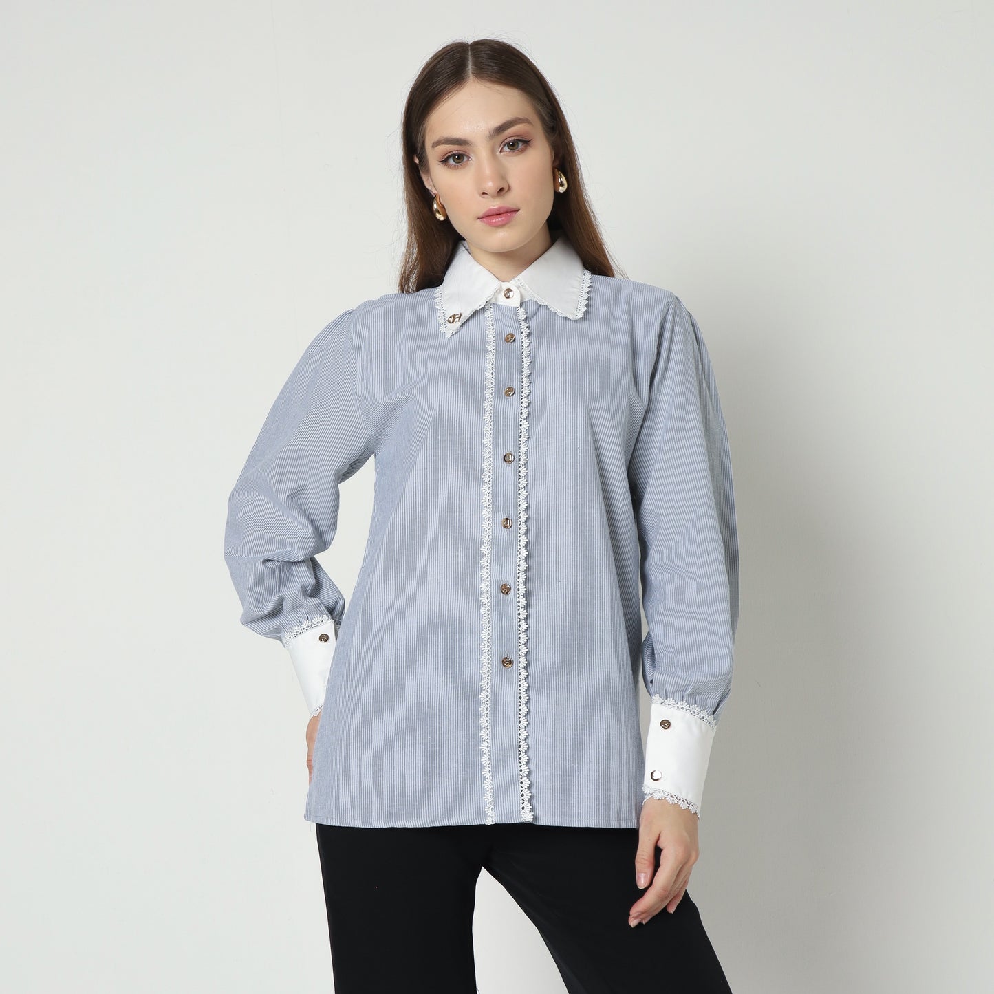 Chanté - Naila Shirt in Grey