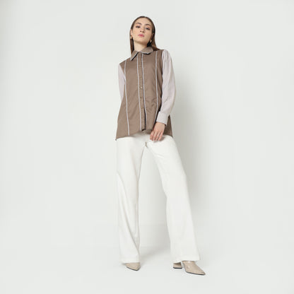 Chanté - Naomi Shirt in Sand