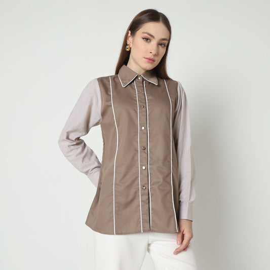 Chanté - Naomi Shirt in Sand