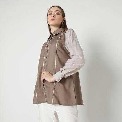 Chanté - Naomi Shirt in Sand