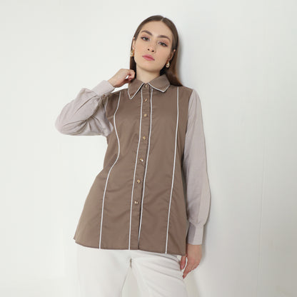 Chanté - Naomi Shirt in Sand