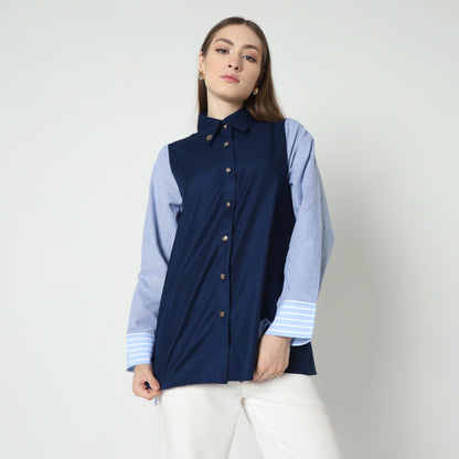 Chanté - Nessa Shirt in Navy
