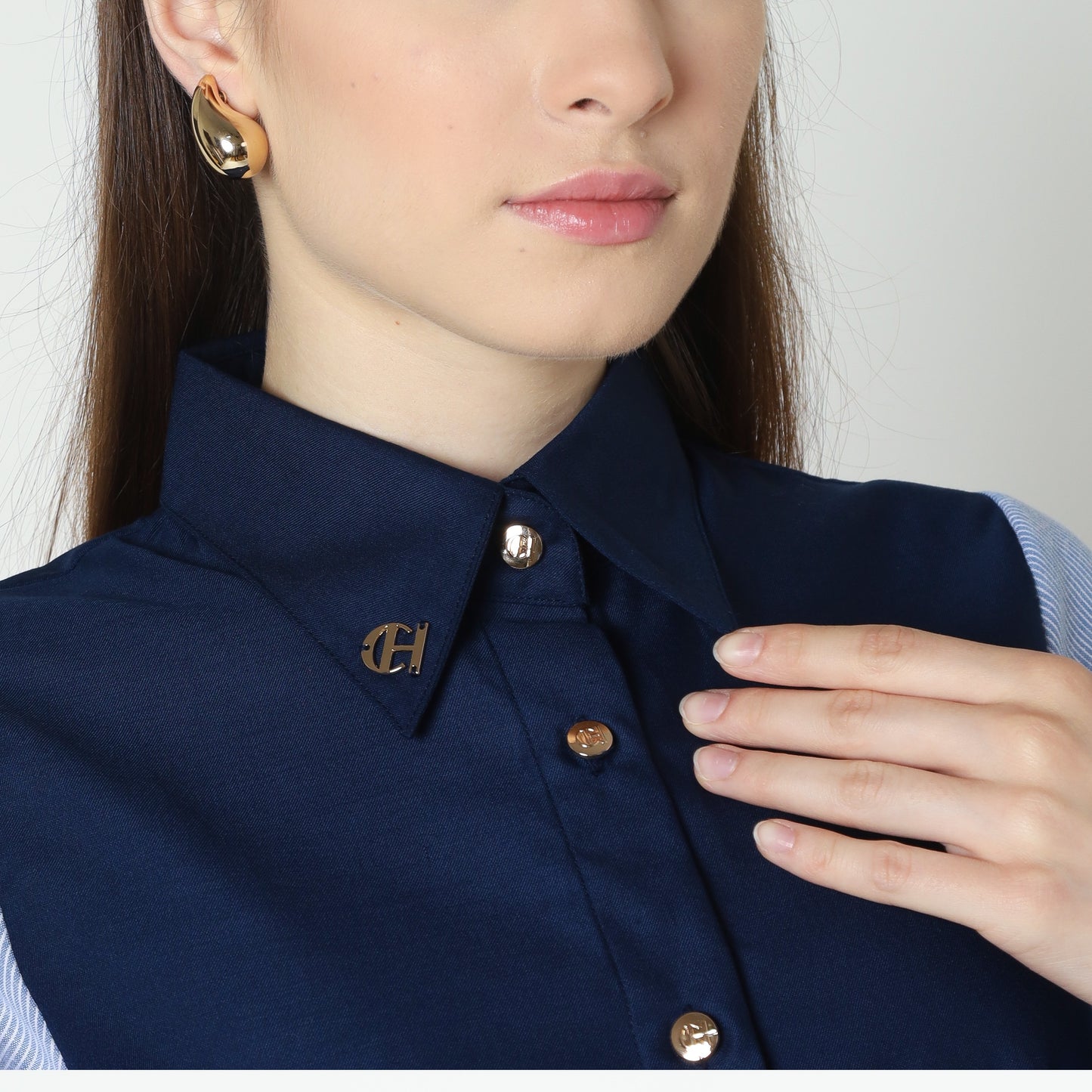 Chanté - Nessa Shirt in Navy