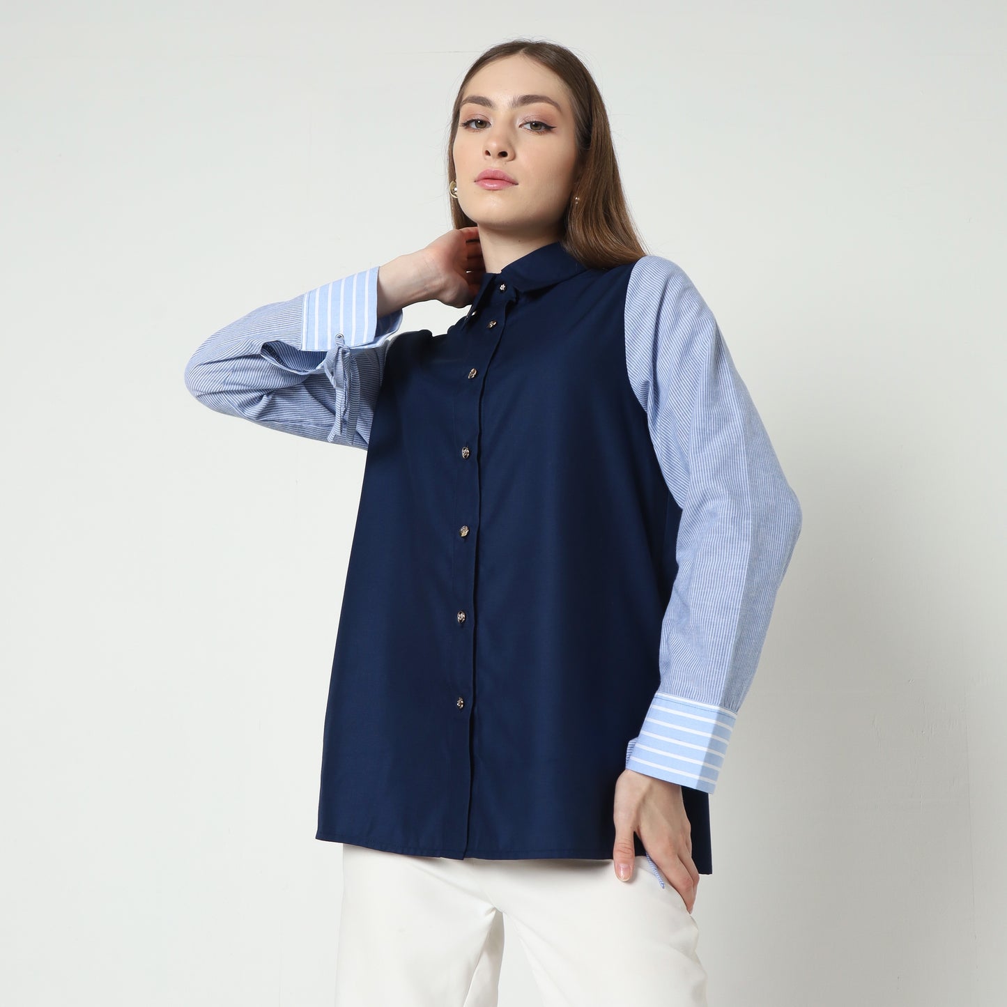 Chanté - Nessa Shirt in Navy