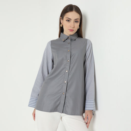Chanté - Nessa Shirt in Grey