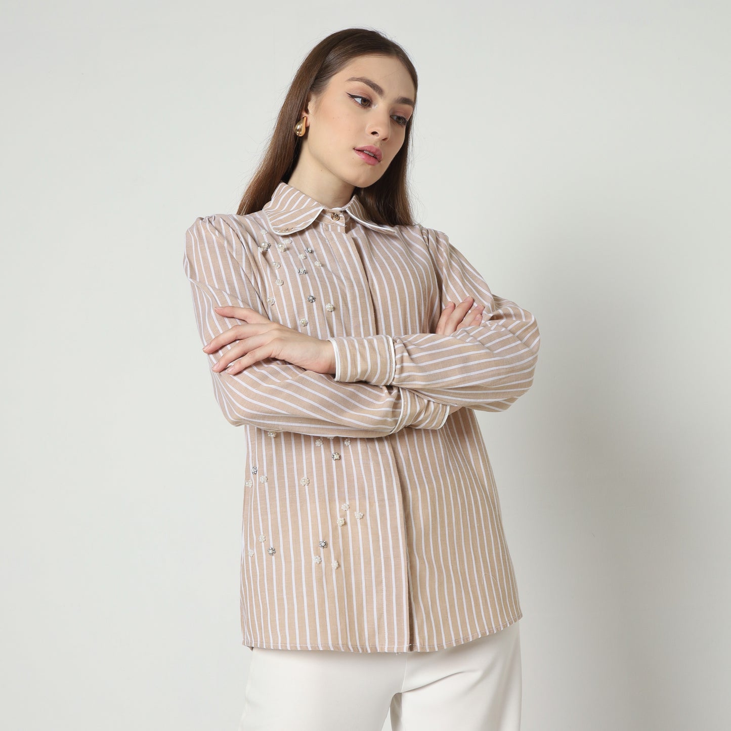 Chanté - Nyra Shirt in Sand