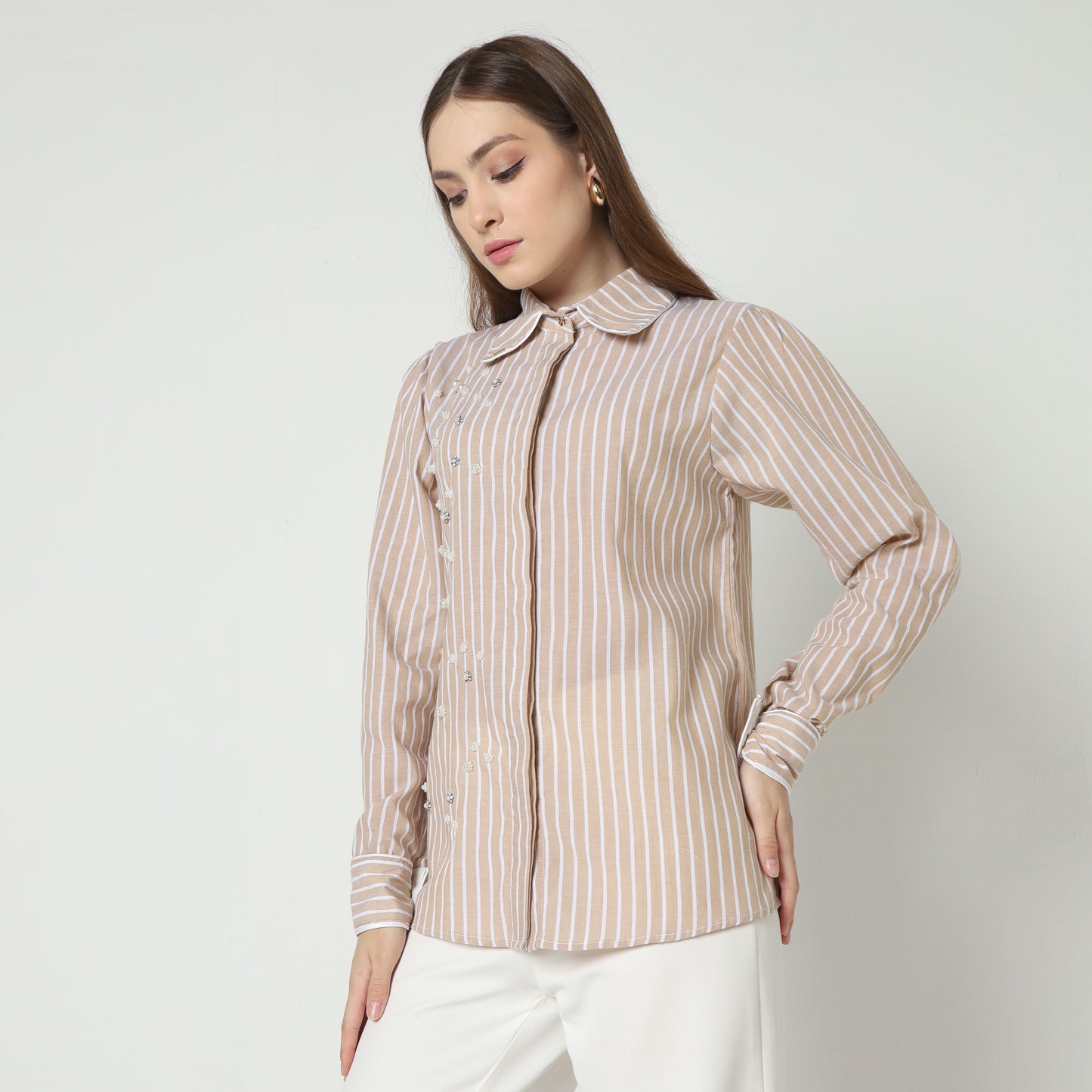 Chanté - Nyra Shirt in Sand