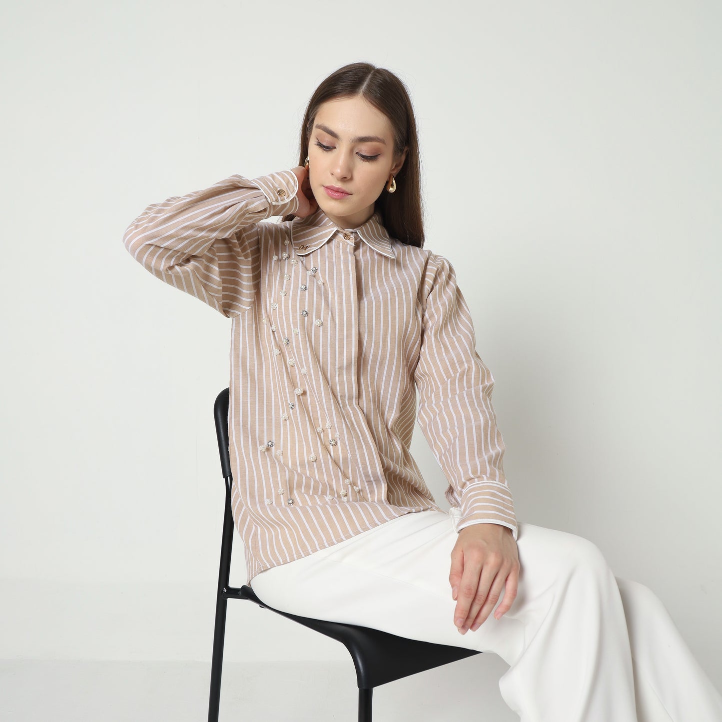 Chanté - Nyra Shirt in Sand