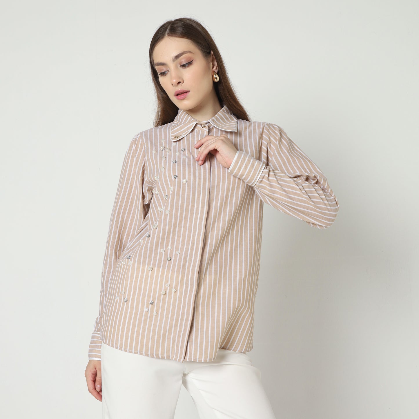 Chanté - Nyra Shirt in Sand