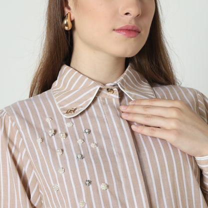 Chanté - Nyra Shirt in Sand