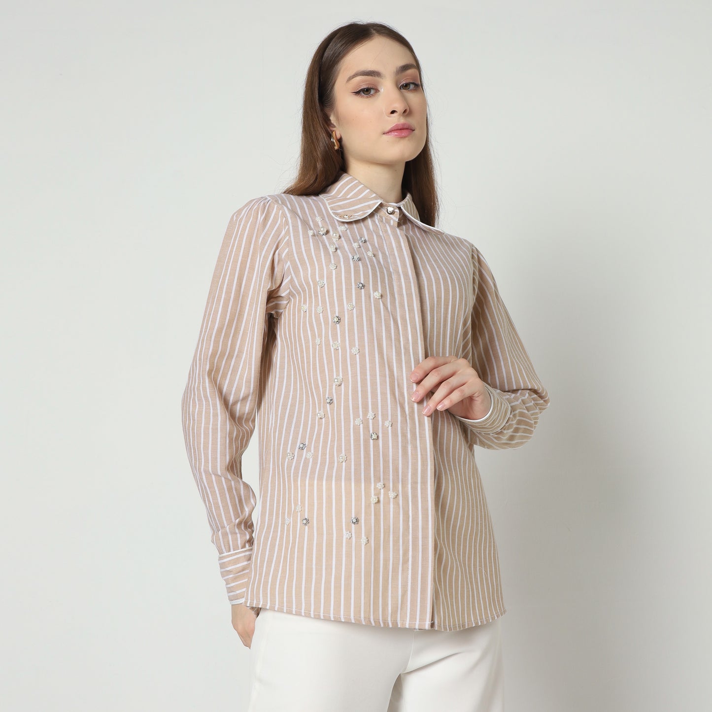 Chanté - Nyra Shirt in Sand