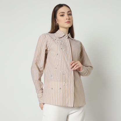 Chanté - Nyra Shirt in Sand