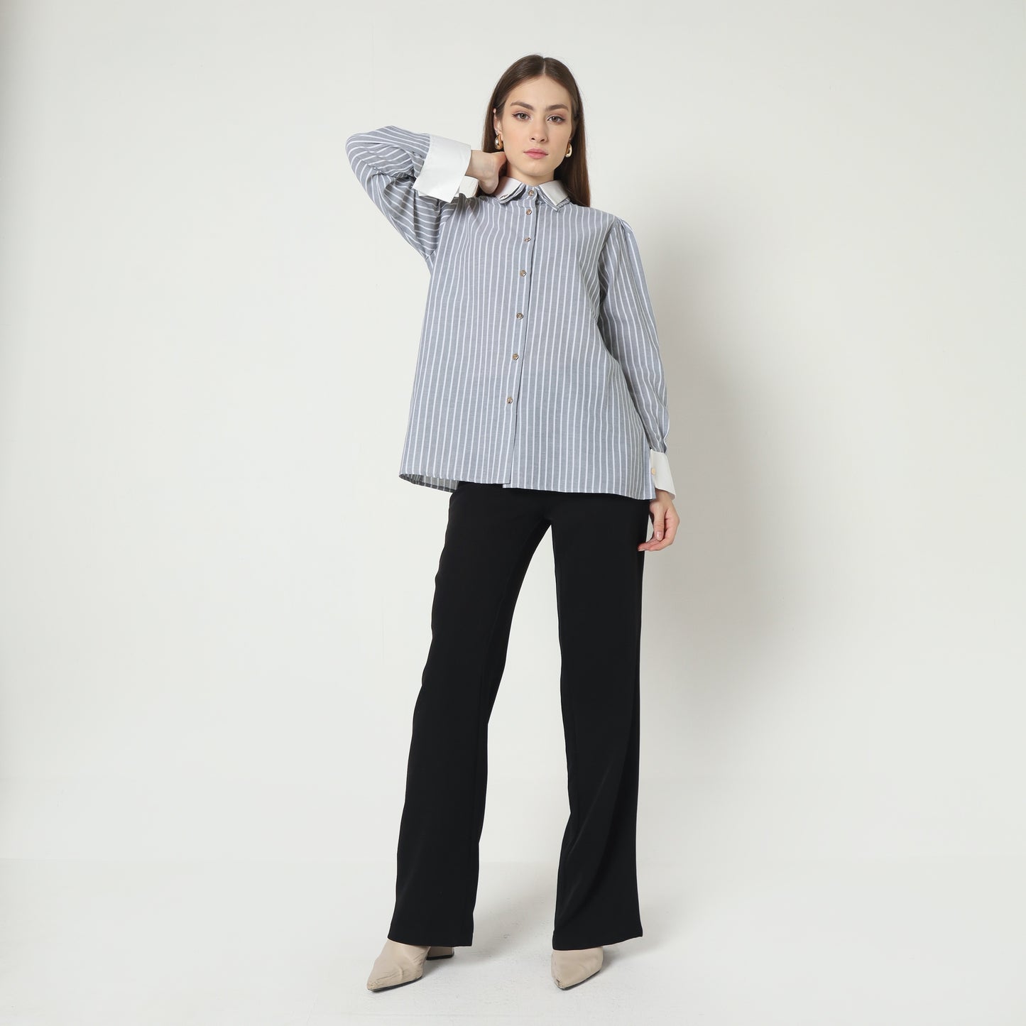 Chanté - Nuna Shirt in Grey