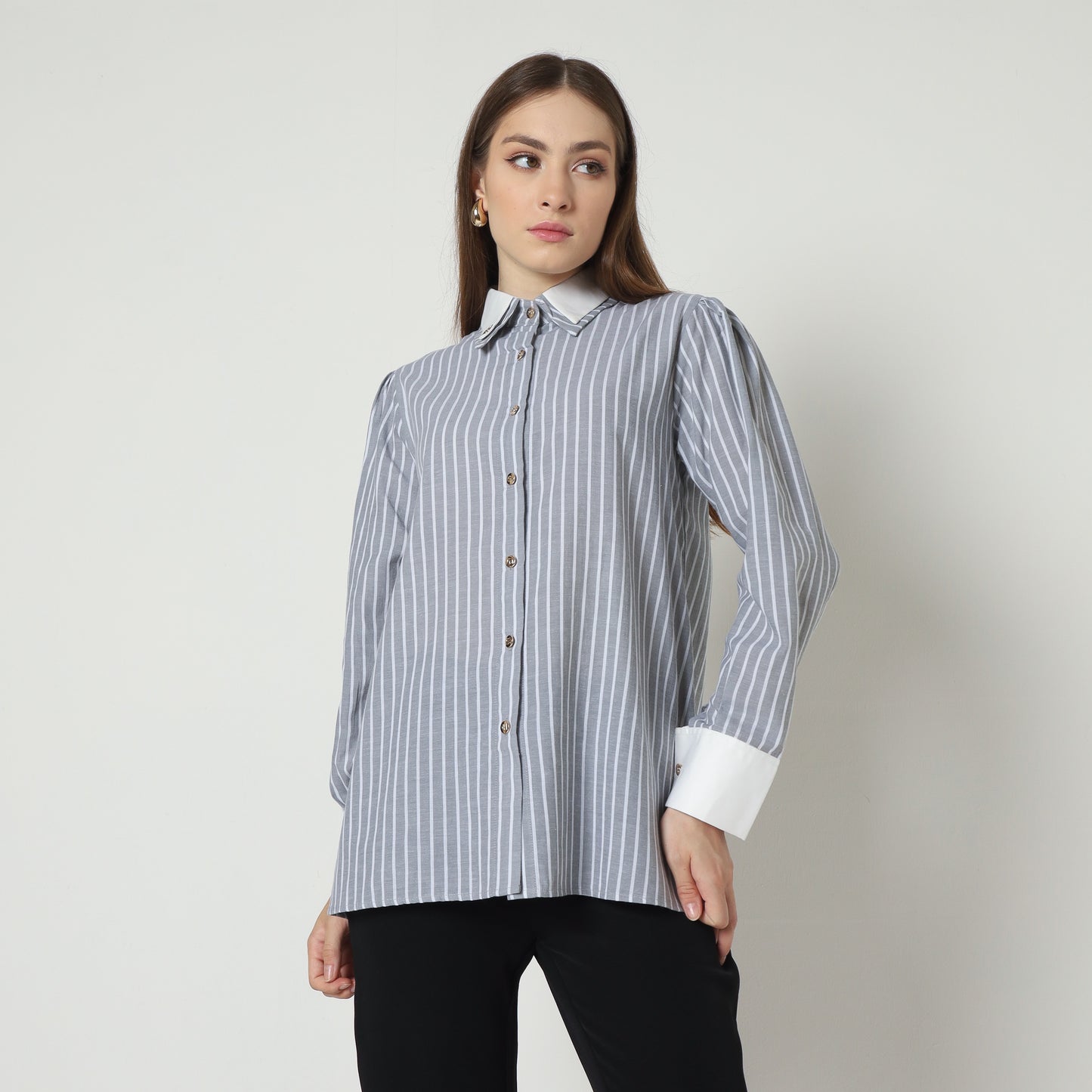 Chanté - Nuna Shirt in Grey