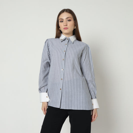 Chanté - Nuna Shirt in Grey