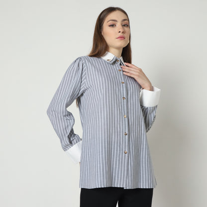 Chanté - Nuna Shirt in Grey