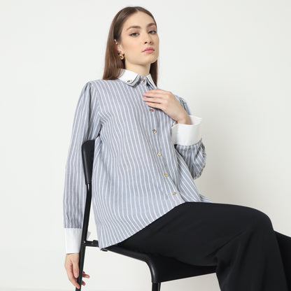Chanté - Nuna Shirt in Grey
