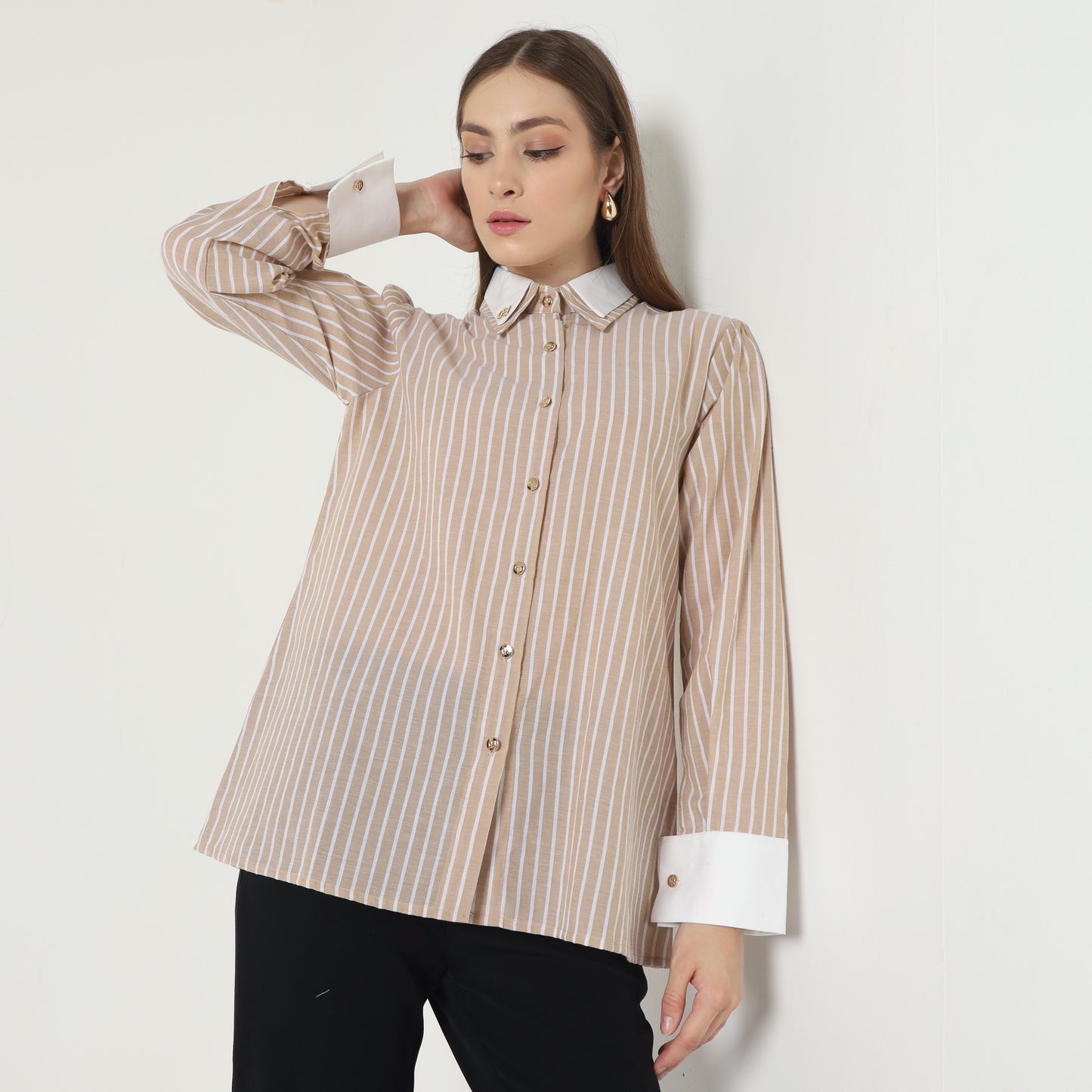 Chanté - Nuna Shirt in Sand