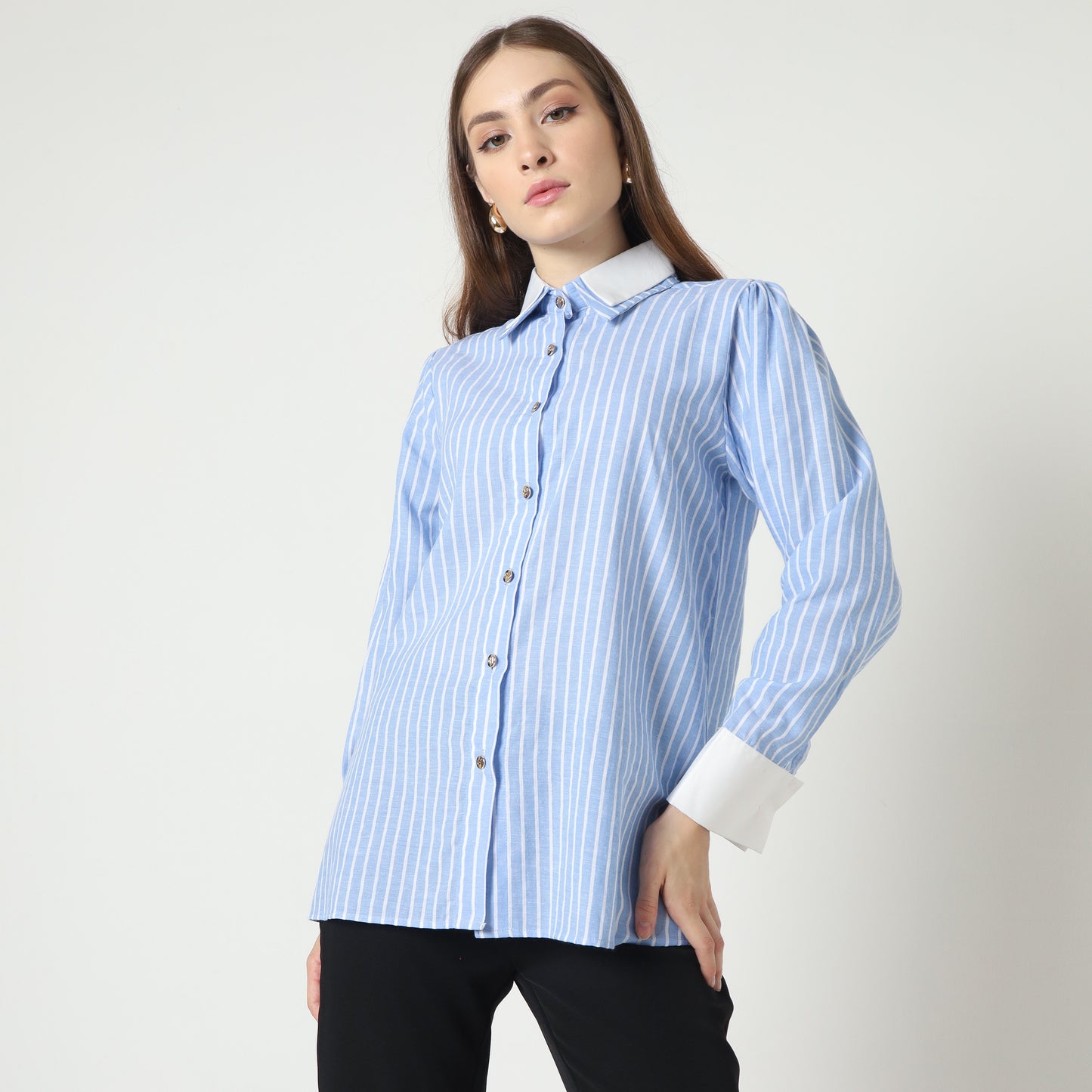 Chanté - Nuna Shirt in Blue
