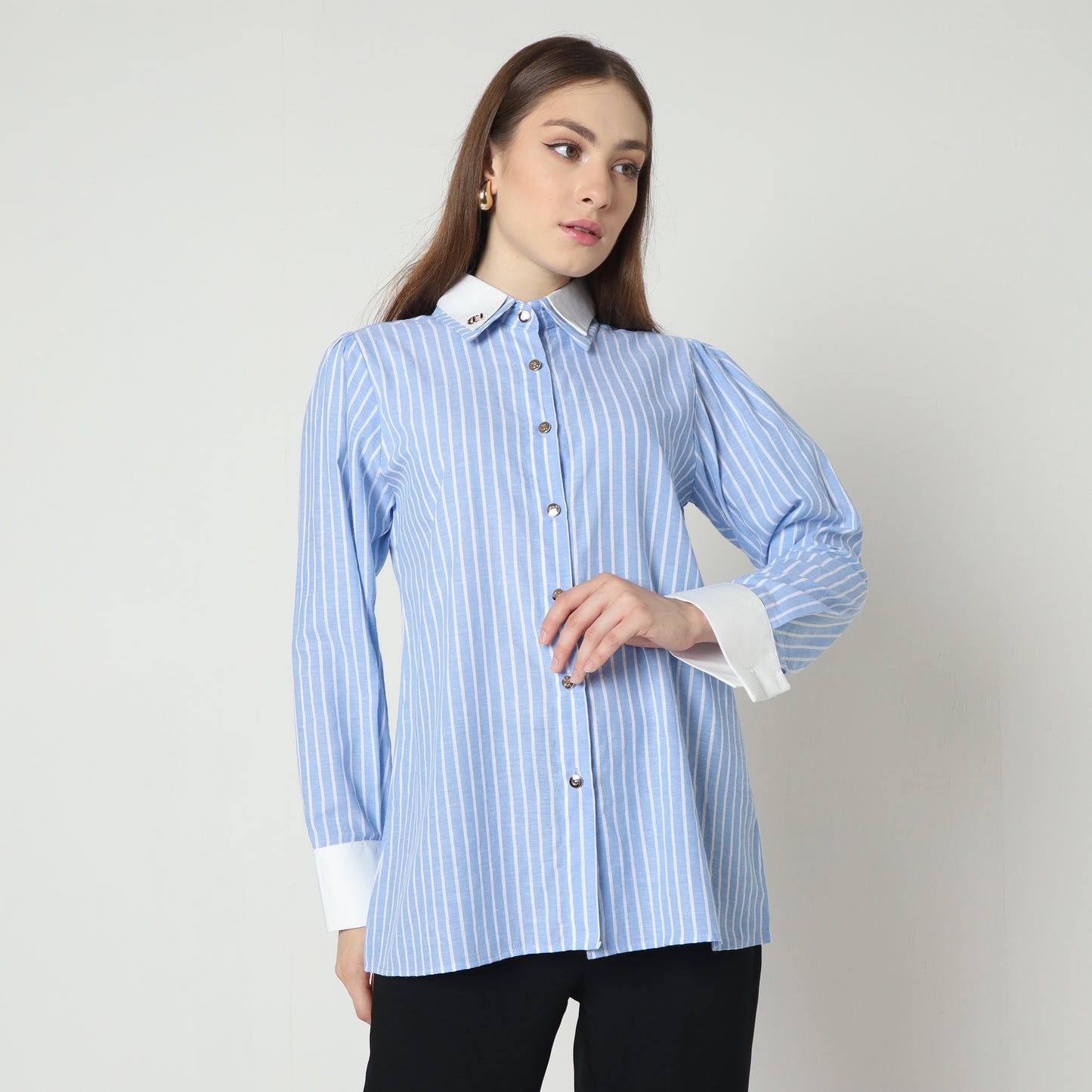 Chanté - Nuna Shirt in Blue