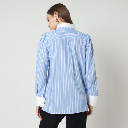 Chanté - Nuna Shirt in Blue