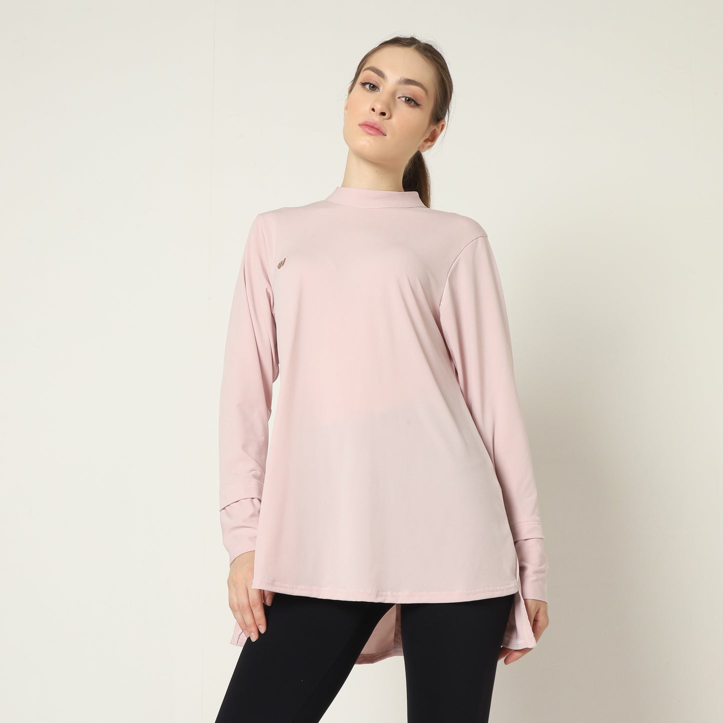Chanté - Kalina Active Tunic in Blush Pink