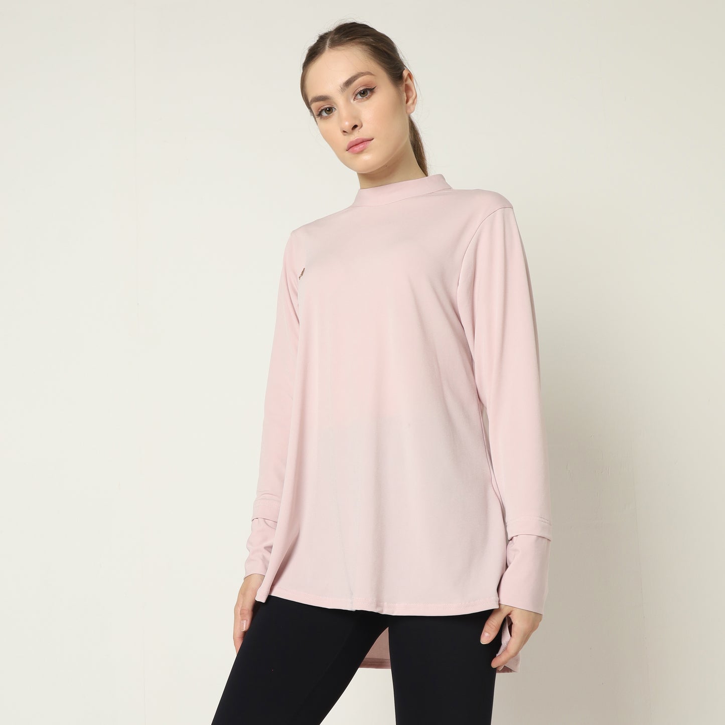 Chanté - Kalina Active Tunic in Blush Pink