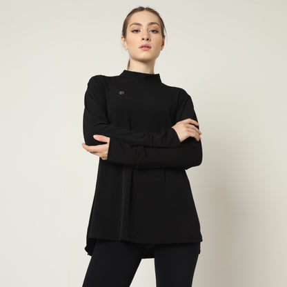 Chanté - Kalina Active Tunic in Black