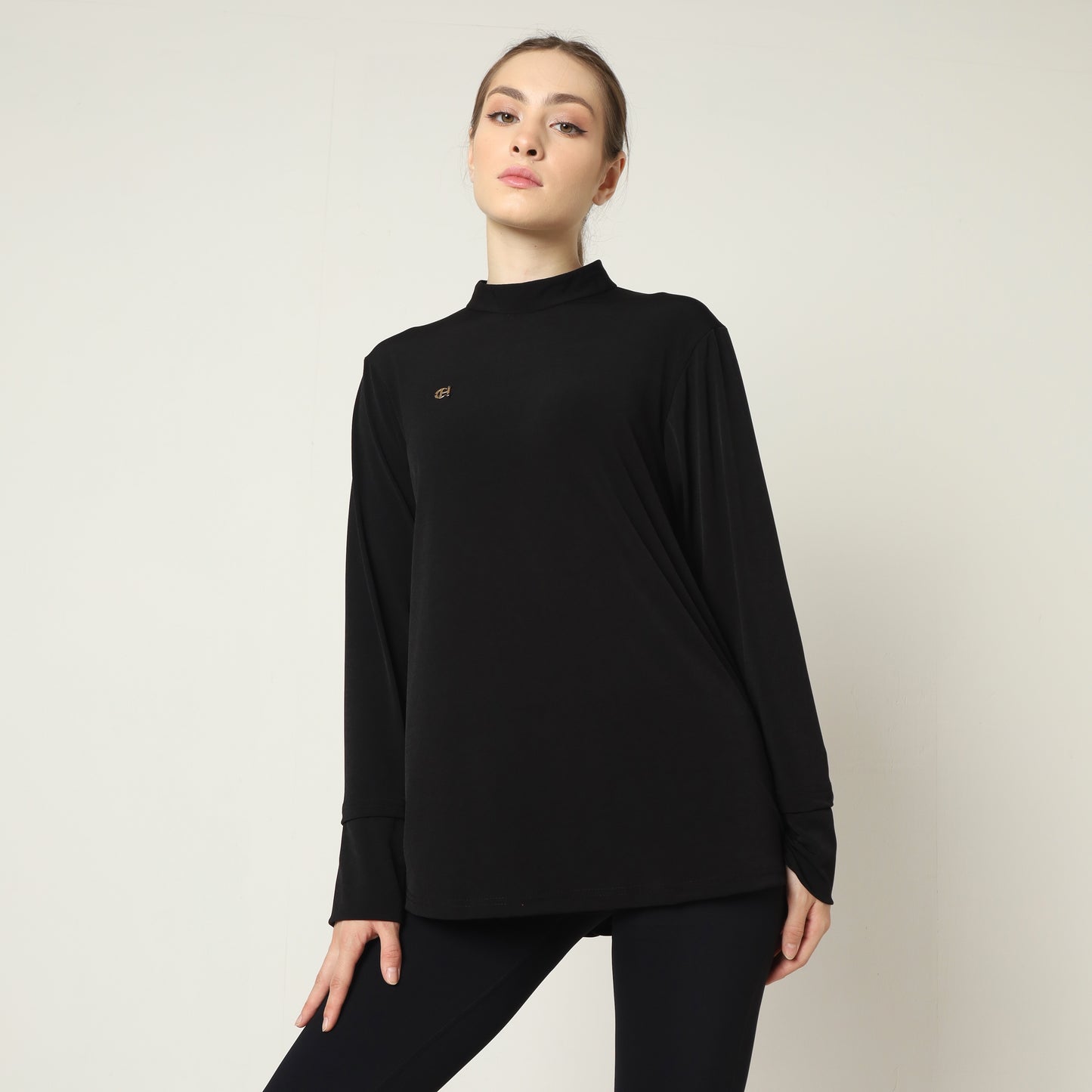 Chanté - Kalina Active Tunic in Black