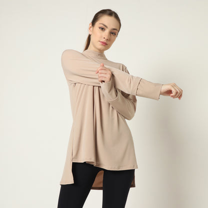 Chanté - Kalina Active Tunic in Beige