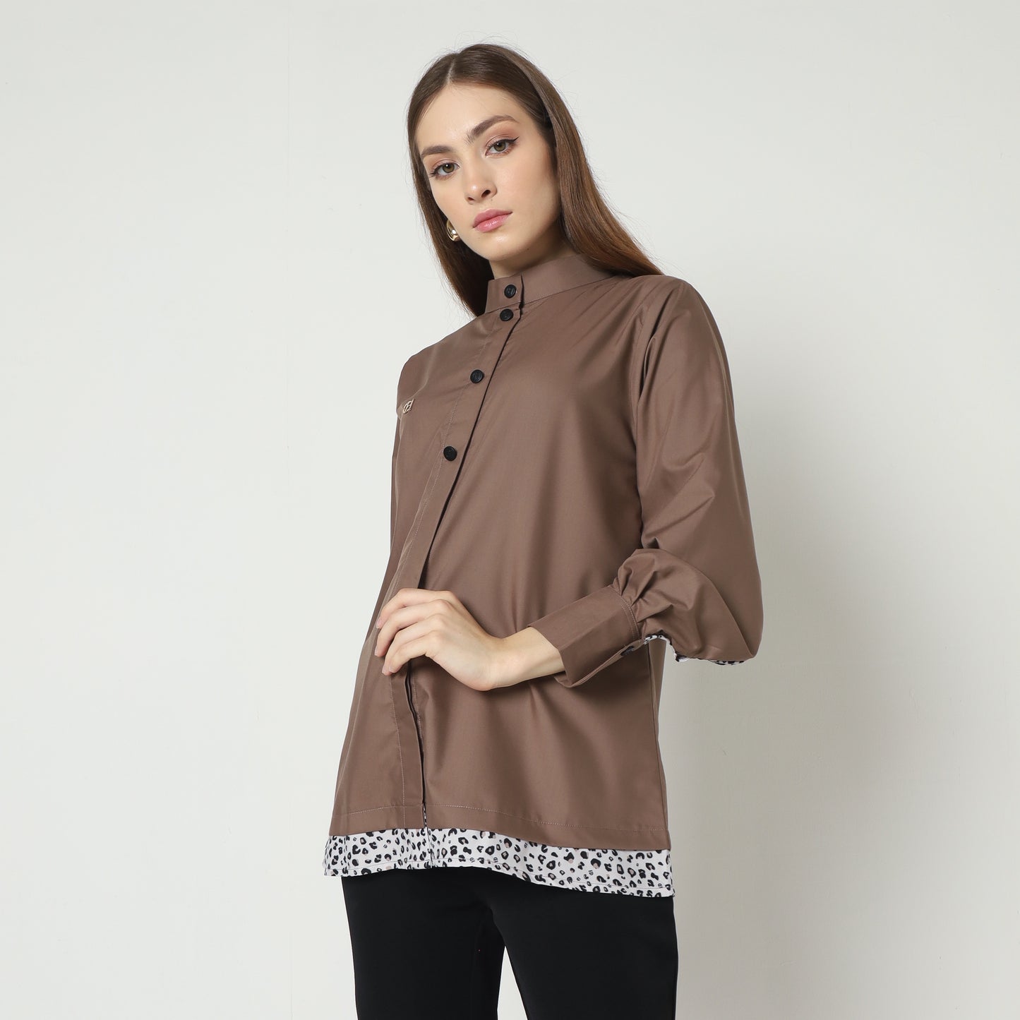 Chanté - Nayya Shirt in Mocca