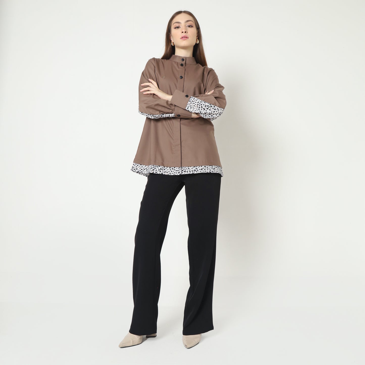 Chanté - Nayya Shirt in Mocca