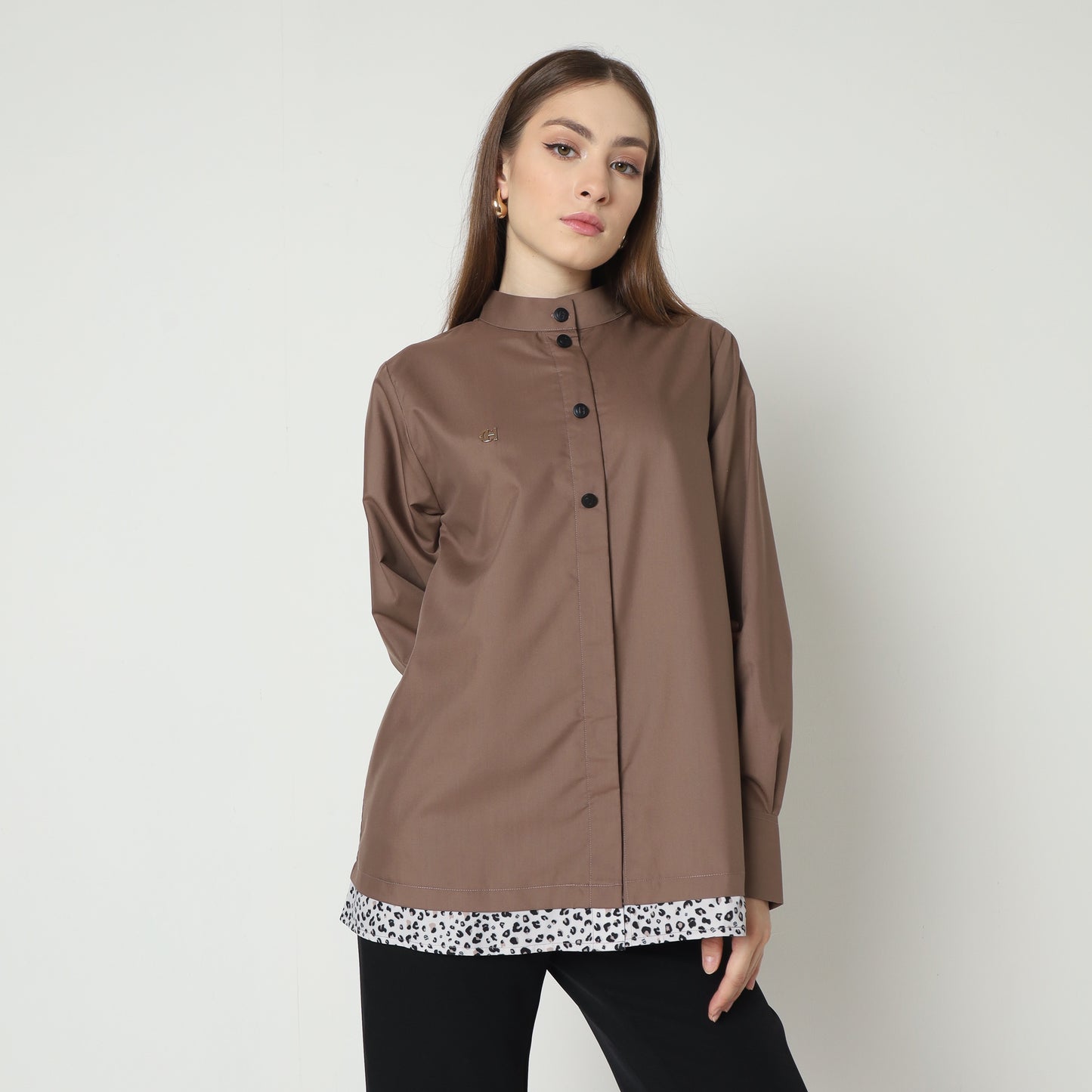 Chanté - Nayya Shirt in Mocca