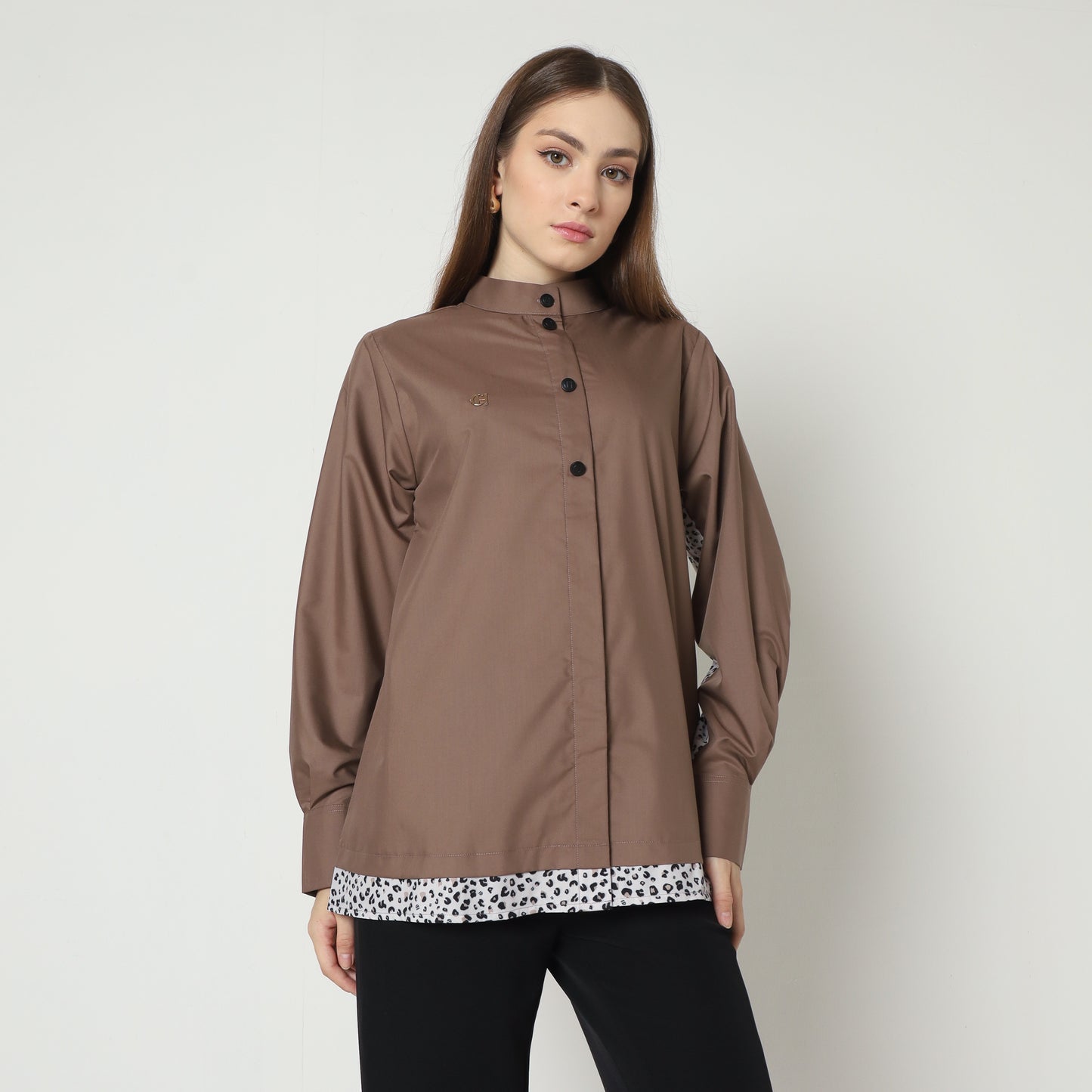 Chanté - Nayya Shirt in Mocca