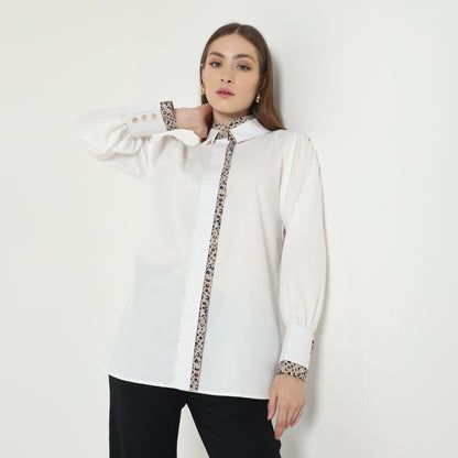 Chanté - Nona Shirt in Broken White