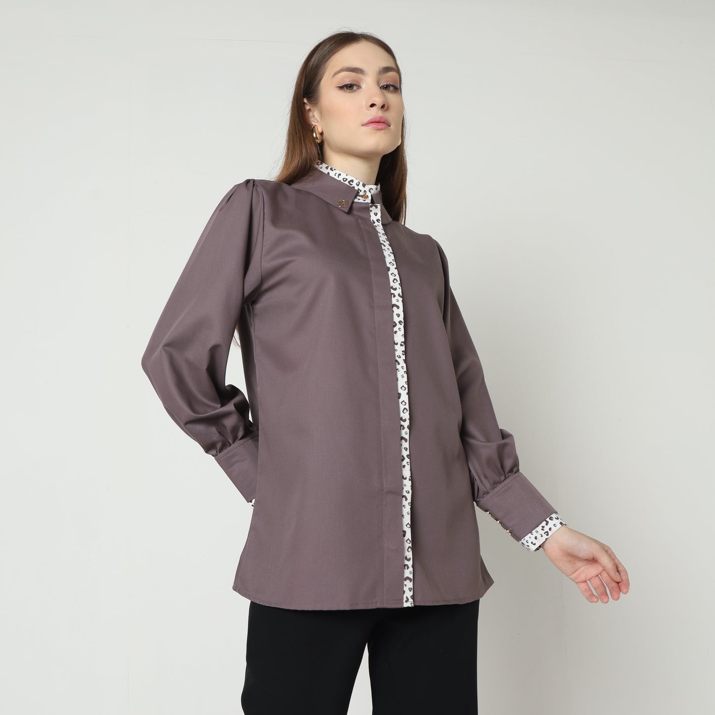 Chanté - Nona Shirt in Grey