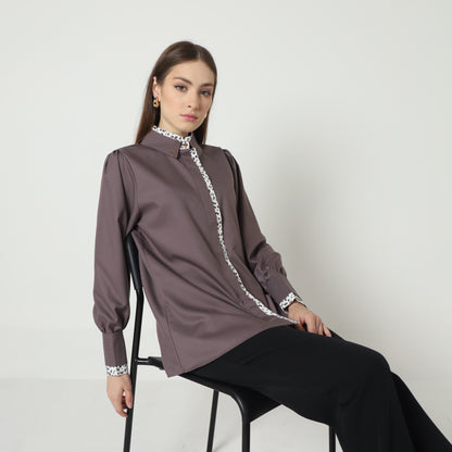 Chanté - Nona Shirt in Grey