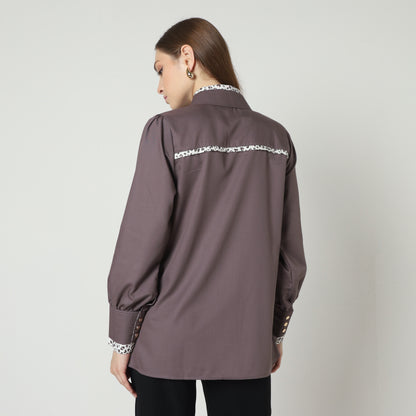 Chanté - Nona Shirt in Grey