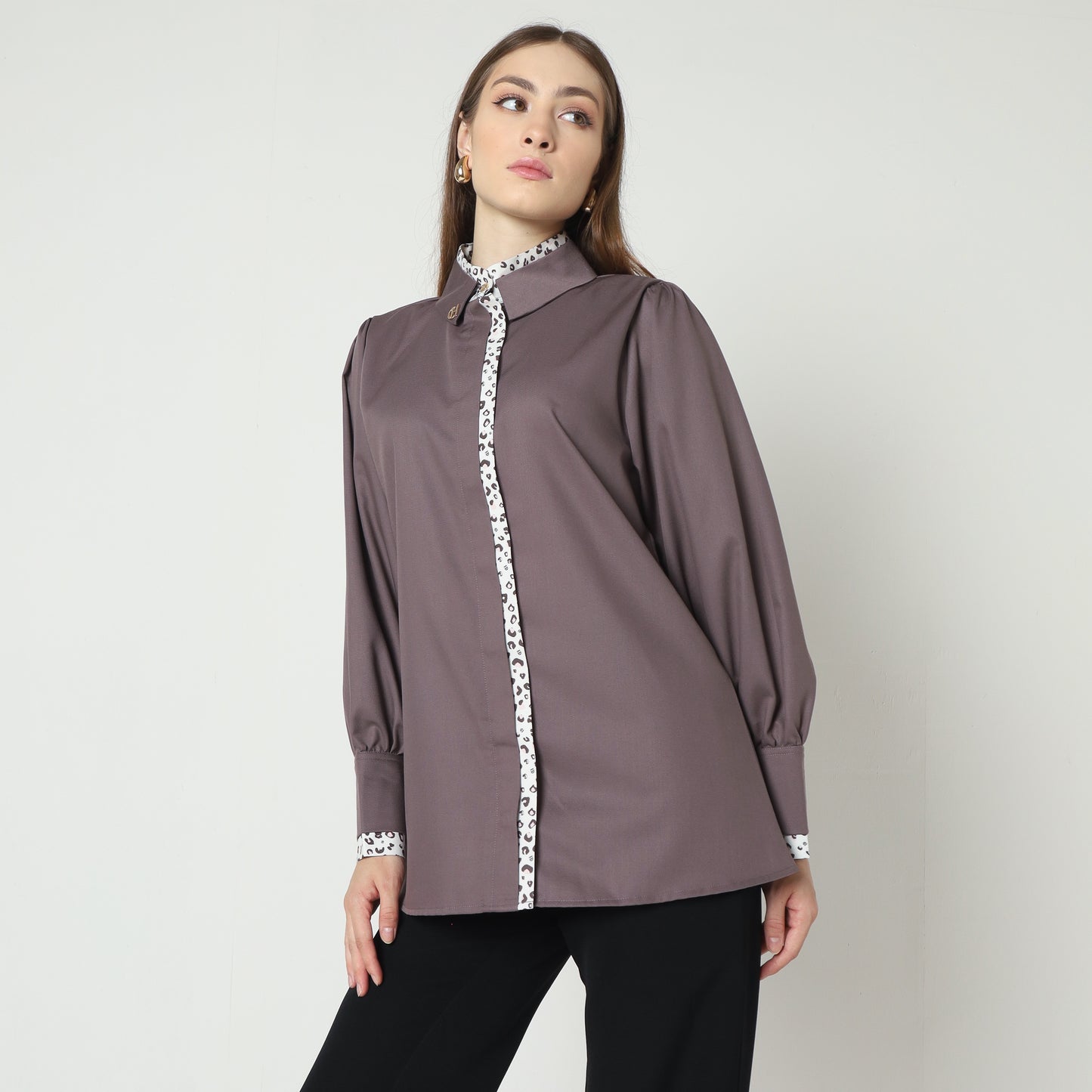 Chanté - Nona Shirt in Grey