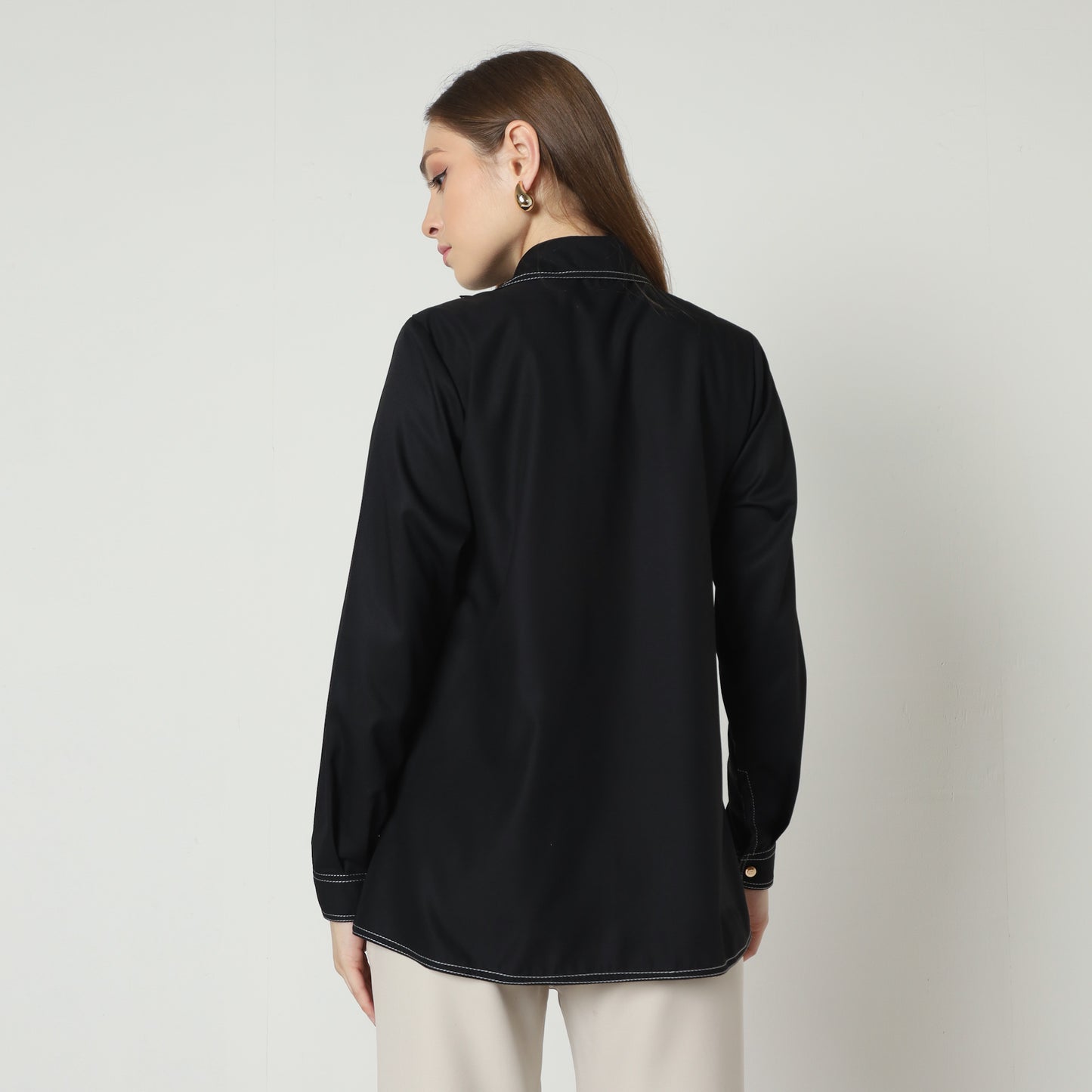 Chanté - Ivanka Shirt in Black