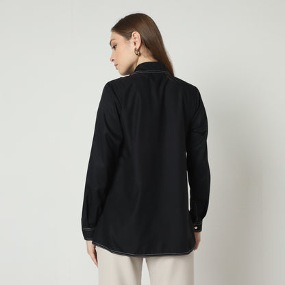 Chanté - Ivanka Shirt in Black