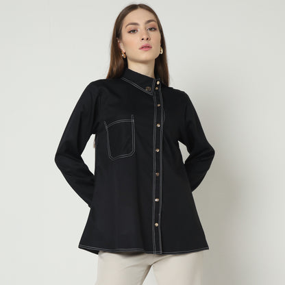 Chanté - Ivanka Shirt in Black