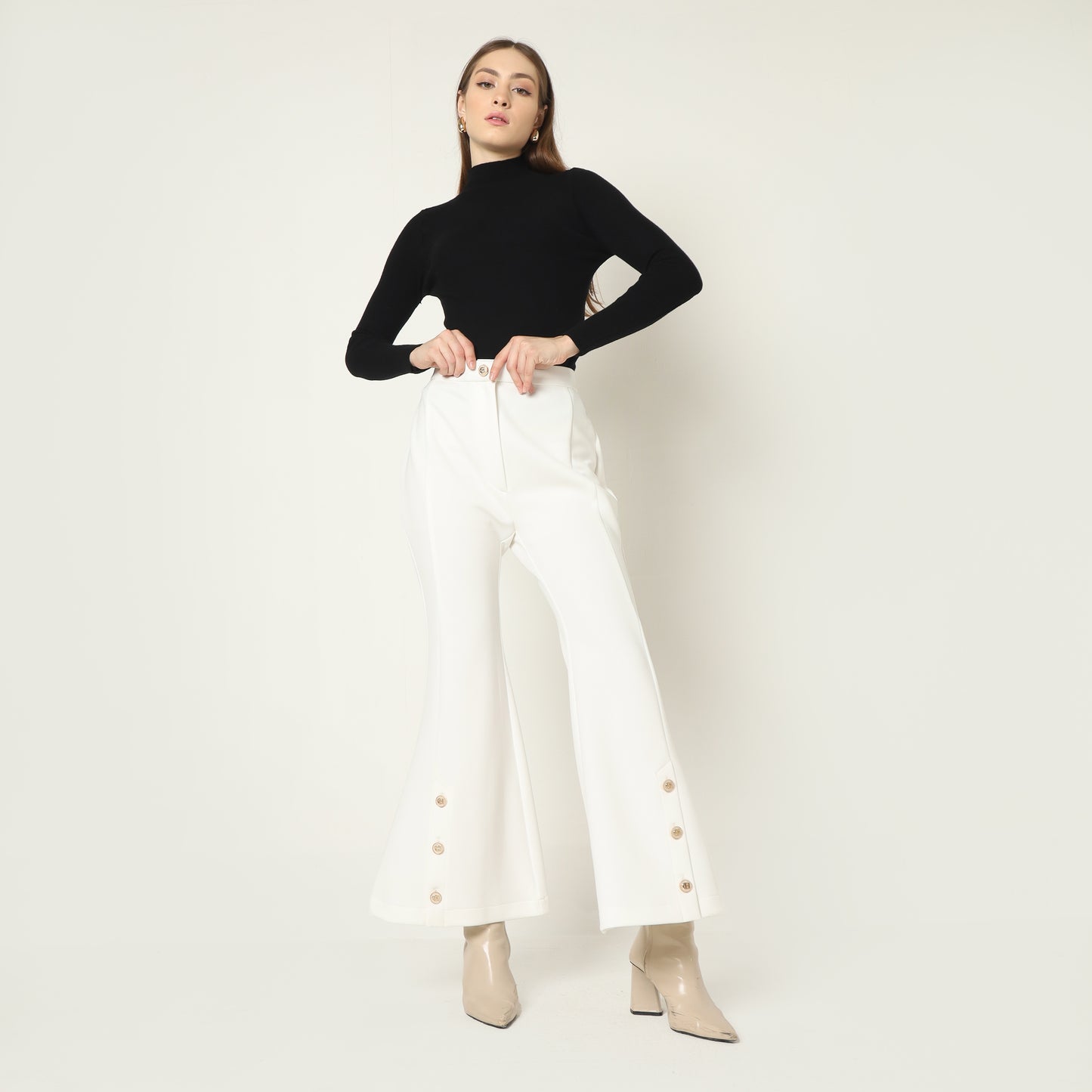 Chanté - Gwen Pants in Broken White