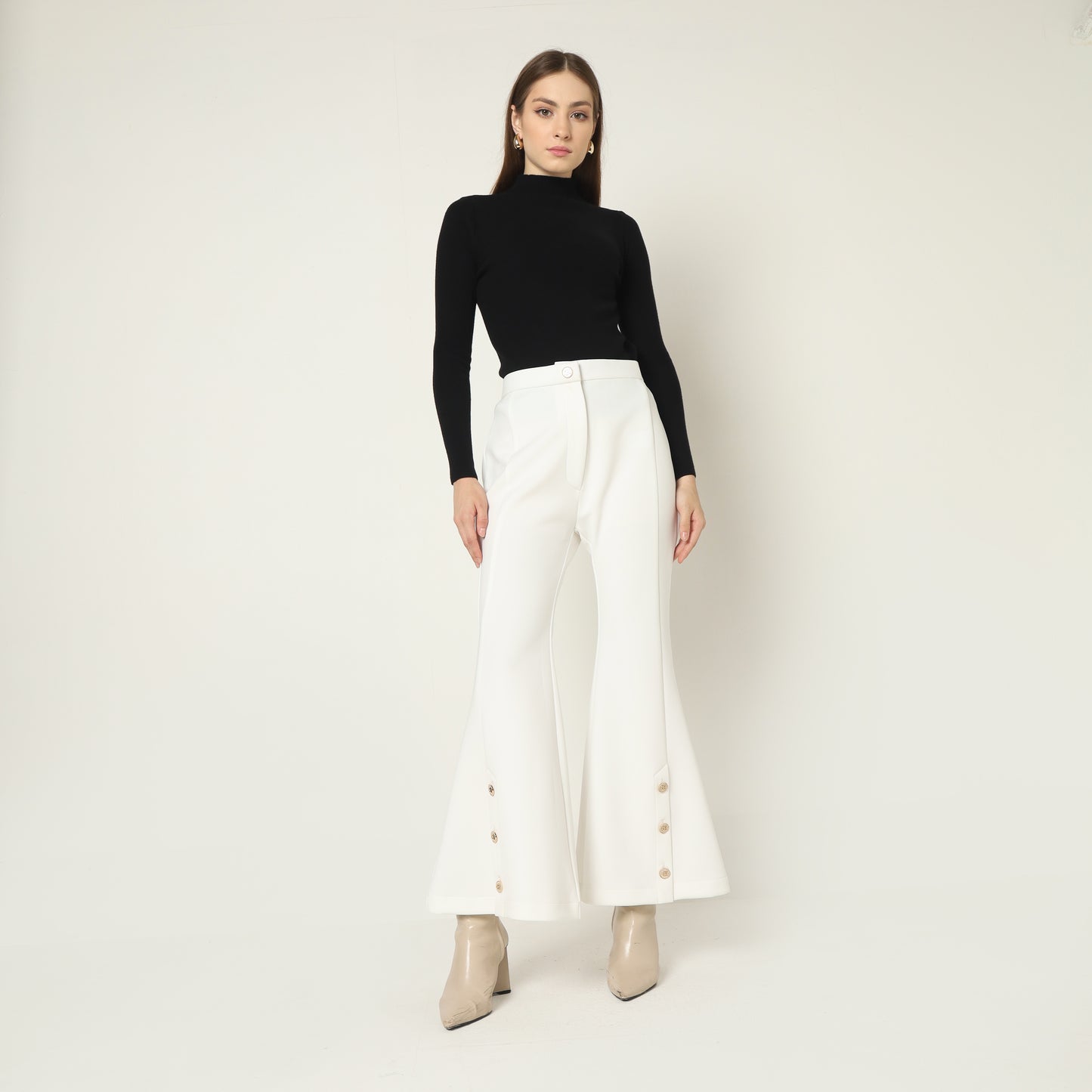 Chanté - Gwen Pants in Broken White