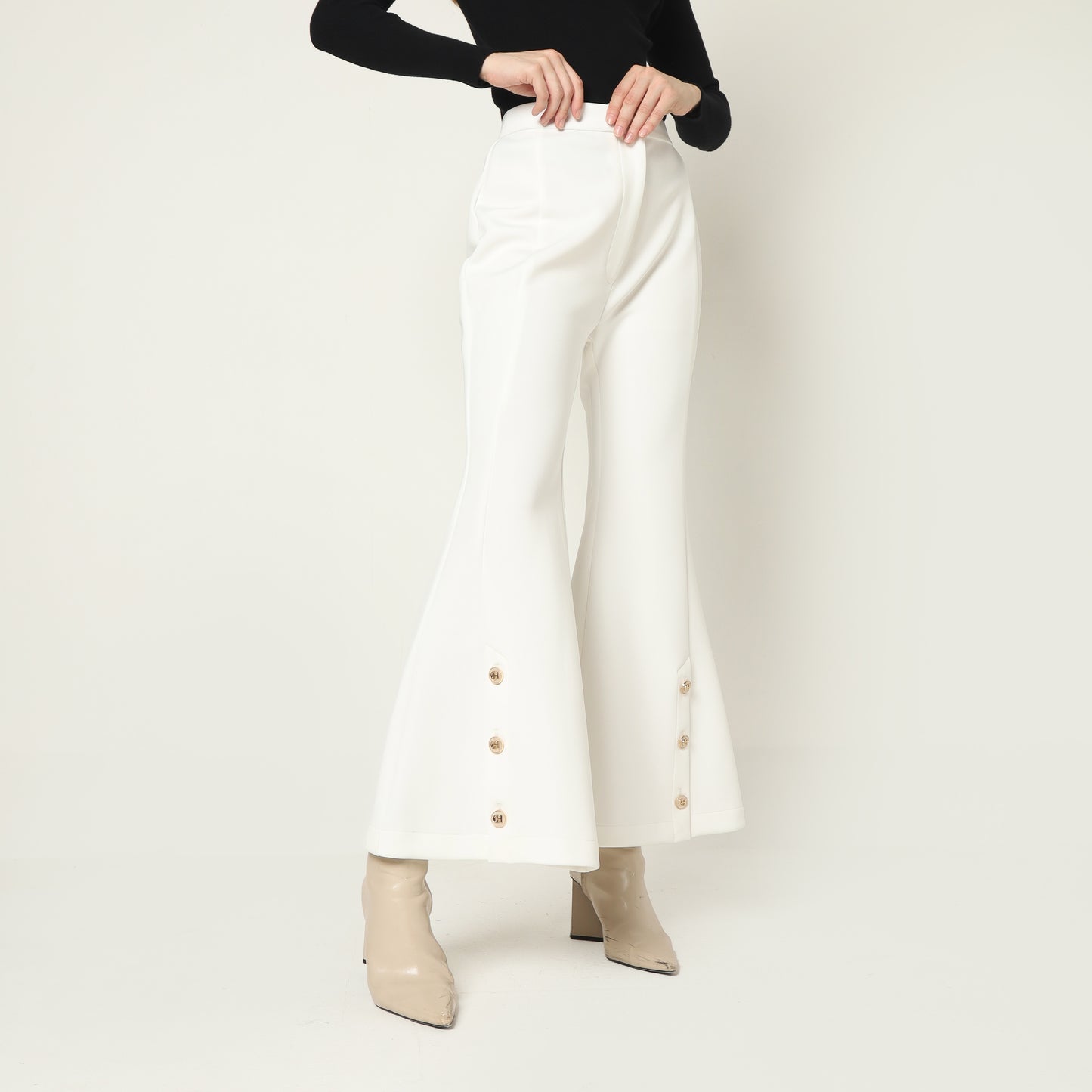 Chanté - Gwen Pants in Broken White